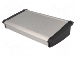 Enclosure: desktop | Alu-Topline | X: 250mm | Y: 181mm | Z: 68mm | grey