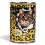 O&rsquo;CANIS Chicken and duck with safflower oil - wet cat food - 400g