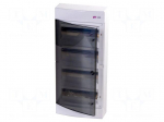 Enclosure: for modular components | IP40 | white | No.of mod: 48