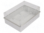 Enclosure: junction box | X: 214mm | Y: 303mm | Z: 123mm | ABS | IP55
