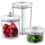 Other small household appliances Caso Caso Vacuum Canister Set 01260 3 canisters White