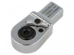 Wrench tip | 1/4" | 9x12mm | Application: screwdriver bits | Teeth: 22