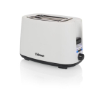 Toster Tristar Toaster | BR-1055 | Power 750 W | Number of slots 2 | Housing material Plastic | White