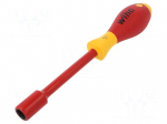 Screwdriver | insulated | hex socket | HEX 12mm | Blade length: 125mm