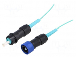 Connector: fiber optic | patchcord | PIN: 1 | bayonet | Buccaneer 4000