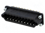 Connector: rectangular | female | Han Staf | PIN: 20 | size 16A | 10A