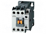 Contactor: 3-pole | NO x3 | Auxiliary contacts: NO + NC | 230VAC | 12A