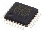 IC: interface | USB-basic UART | Full Speed | 3.3&divide;5VDC | LQFP32
