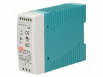 Power supply: switched-mode | 60W | 12VDC | 12&divide;15VDC | 5A | 90&divide;264VAC