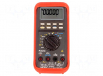 Digital multimeter | LCD (50000) | Bargraph: 42segm.60x/s | 5x/s