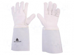 Protective gloves | Size: 9 | natural leather | TIG15K