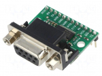 Module: converter | D-Sub 9pin,pin strips | Interface: GPIO,RS232