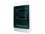 Enclosure: for modular components | IP41 | grey | No.of mod: 36
