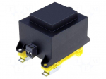 Transformer: encapsulated | 25VA | 230VAC | 230V | 110mA | Mounting: DIN