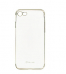 Tellur Cover Silicone Electroplated for iPhone 8 silver