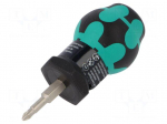 Screwdriver | Pozidriv&reg; | PZ1 | Series: STUBBY | Blade length: 25mm
