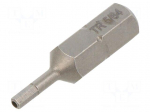 Screwdriver bit | hex key with protection | TR 5/64" | STANDARD