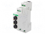 Voltage indicator | 3x230VAC | IP20 | for DIN rail mounting | LK-BZ