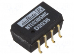 Converter: DC/DC | 1W | Uin: 2.97&divide;3.63VDC | Uout: 5VDC | Iout: 200mA | SMD