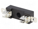 Fuse holder | 6.3x25mm | -20&divide;85&deg;C | 13A | UL94V-0 | 250V