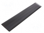 Heat shrink sleeve | glueless | 2: 1 | 50.8mm | L: 1m | black