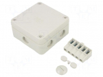 Enclosure: junction box | X: 110mm | Y: 110mm | Z: 51mm | IP67 | B 9/T