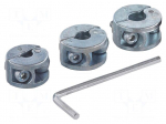 Drilling depth stops | &Oslash;: 6mm,8mm,10mm | 3pcs.