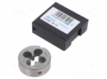 Threading die | M10 | 1.5 | &Oslash;: 30mm | Thk: 11mm | high speed steel | 6g