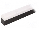 Profiles for LED modules | white | black | L: 2m | LINEA20 | aluminium