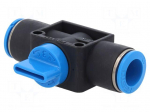 Shutoff valve | -0.95&divide;10bar | 840l/min | &Oslash;out: 12mm | &Oslash;in: 12mm | 0&divide;60&deg;C