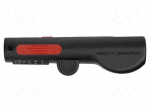 Stripping tool | Wire: round | 125mm