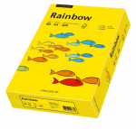Krāsains papīrs Rainbow Nr.18, A4, 80g/m2, 500 loksnes, intensīvi dzeltens (Intensive yellow)