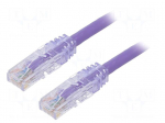 Patch cord | TX6&trade; PLUS,U/UTP | Cat: 6 | RJ45 plug,both sides | Cu | 2m