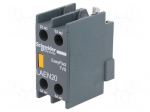 Auxiliary contacts | screw terminals | front | Contacts: NO x2