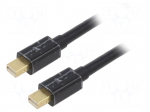 Cable | mini DisplayPort plug,both sides | PVC | DisplayPort 1.2