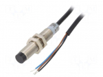 Sensor: inductive | OUT: PNP / NO | 0&divide;4mm | 10&divide;30VDC | M12 | 2m | IP67