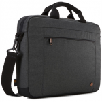 Case Logic | Era Attach&eacute; | Fits up to size 14 " | Messenger - Briefcase | Obsidian | Shoulder strap