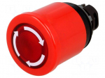 Switch: emergency stop | 22mm | Stabl.pos: 2 | red | MLB-1 | IP66 | MPI