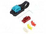 Stripping tool | &Oslash;cable: 2.5&divide;7.6mm | Wire: coaxial,round