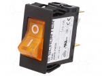 Circuit breaker | Urated: 240VAC | 60VDC | 15A | DPST | Poles: 2 | SNAP-IN