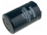 Capacitor: electrolytic | 22000uF | 63VDC | &Oslash;51x80mm | &plusmn;20% | 2000h