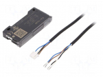 Sensor: optical fiber amplifier | PNP | Connection: connectors