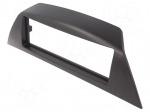 Radio frame | Renault | 1 DIN | black