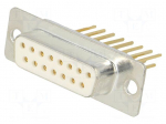 Connector: D-Sub | PIN: 15 | socket | female | wrapped connections