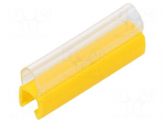 Markers | Marking: empty | 3&divide;4mm | PVC | yellow | -30&divide;60&deg;C | push-in