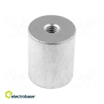 Magnet:p&uuml;si | neod&uuml;&uuml;m | K: 20 mm | 4N | &Oslash;: 6mm | Enclos.mat:teras