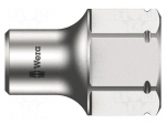 Socket | socket spanner | HEX 13mm | 1/4" | Socket bit length: 18mm