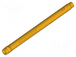 Test probe socket | gold-plated | KS-075 | L: 19.5mm | test needles