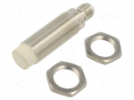 Sensor: inductive | OUT: PNP / NO | 0&divide;12mm | 10&divide;36VDC | M18 | IP67,IP69K