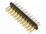 Connector: PCB-cable/PCB | socket | male | PIN: 22 | Milli-Grid | THT